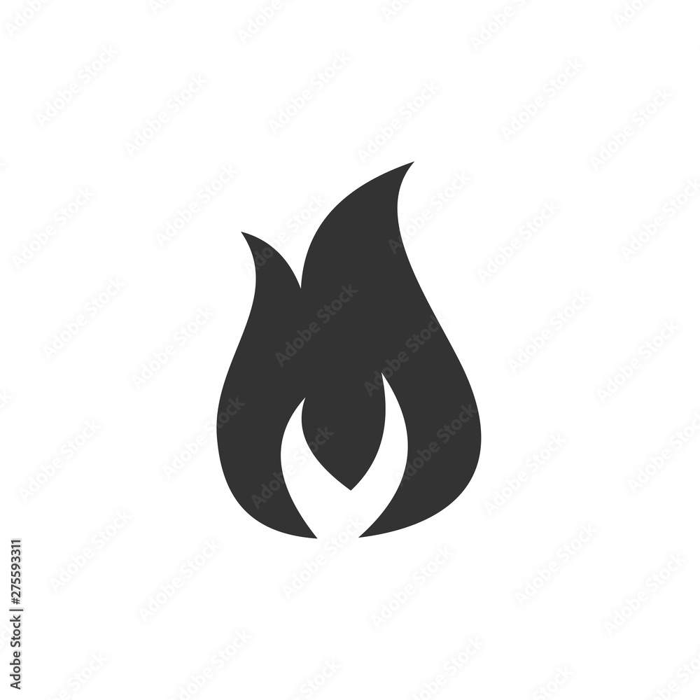 Fire flame icon template black color editable. Fire flames symbol vector sign isolated on white background. Simple logo vector illustration for graphic and web design. Fire flame icon template black color editable. Fire flames symbol vector sign isolated on white background. Simple logo vector illustration for graphic and web design.