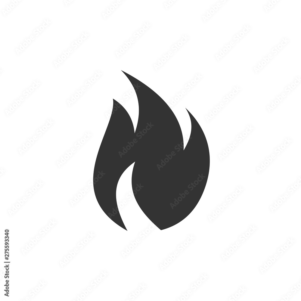 Fire flame icon template black color editable. Fire flames symbol vector sign isolated on white background. Simple logo vector illustration for graphic and web design. Fire flame icon template black color editable. Fire flames symbol vector sign isolated on white background. Simple logo vector illustration for graphic and web design.