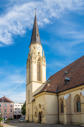 View at the church of Saint Egidius in Korneuburg - Austria