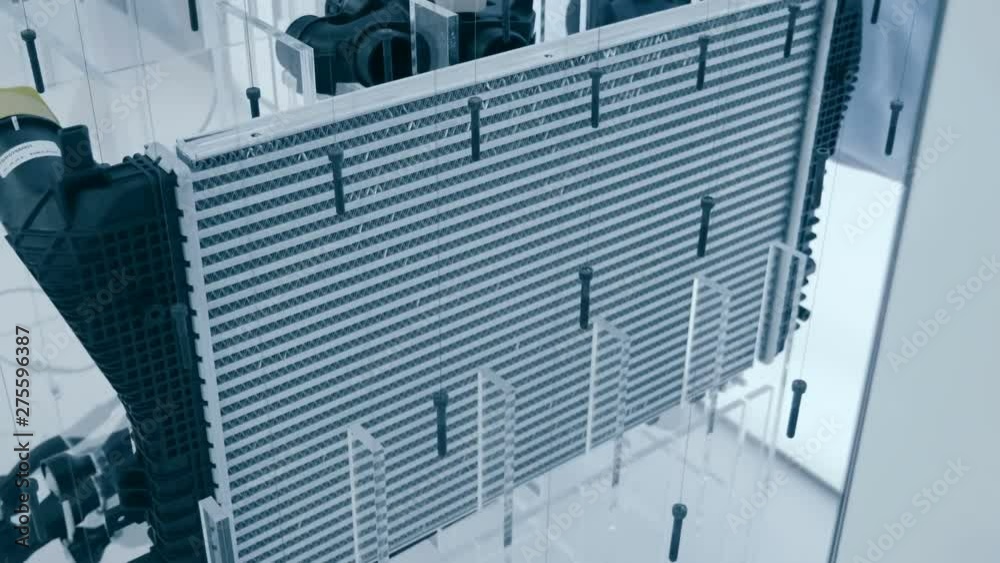 New main car radiator and air conditioner radiator are presented for