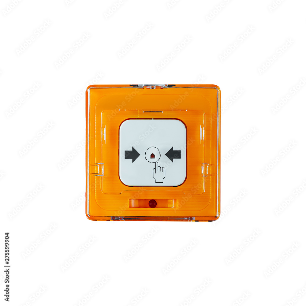 Fire Alarm System Pull Danger Fire Stock Vector Fire Alarm System Pull Danger Fire Stock Vector