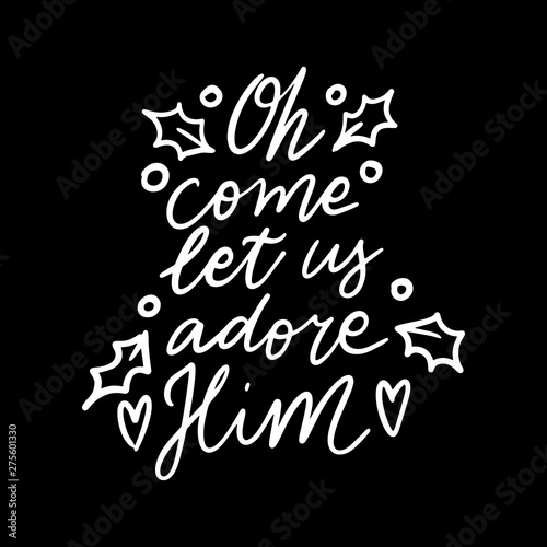 Christmas Quote Vector Print