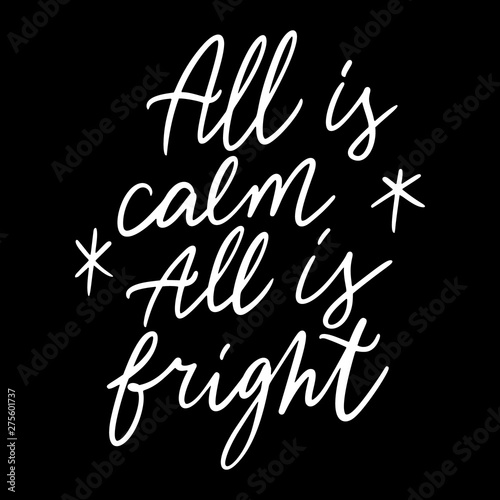 Christmas Quote Vector Print