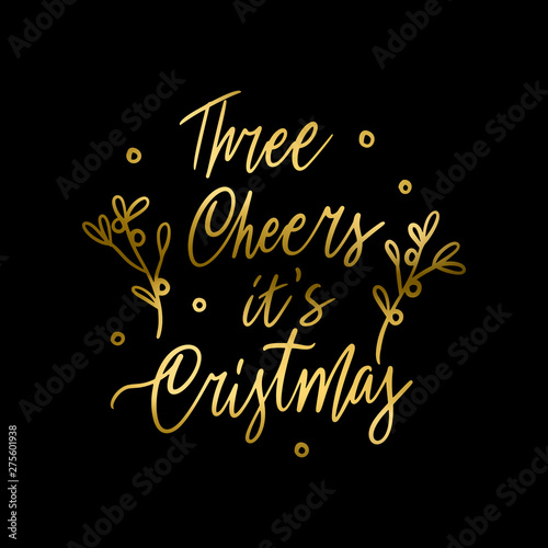 Christmas Quote Vector Print