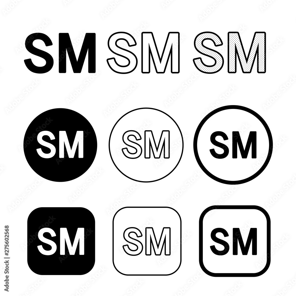 Service Mark icon symbol sign Service Mark icon symbol sign