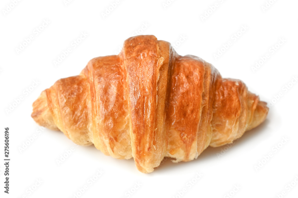 Croissant on white background - isolated Croissant on white background - isolated