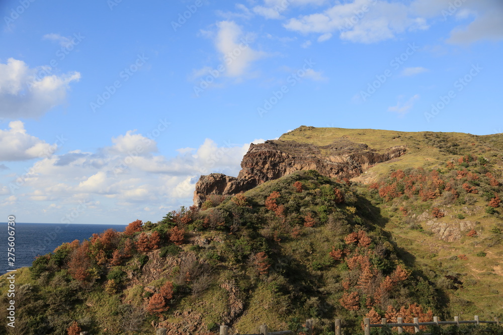 隠岐諸島の奇岩　隠岐の島の奇岩　奇岩　