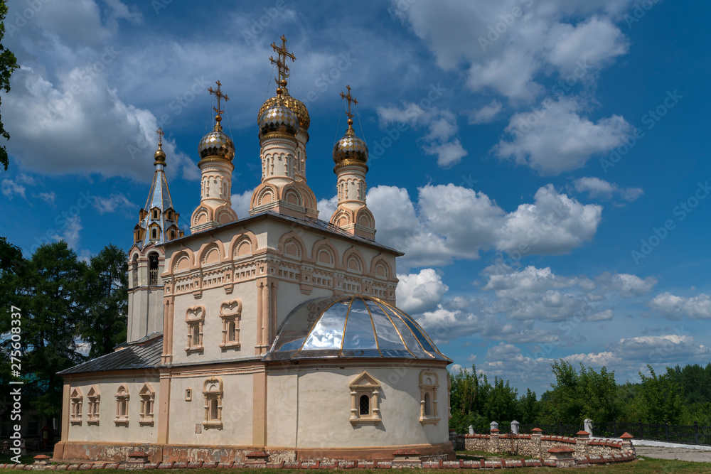 Obraz premium Рязань. Церковь Спаса-на-Яру на Трубежной набережной.