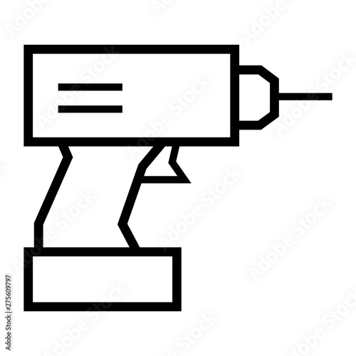 Icon Bohrmaschine Schreinerei