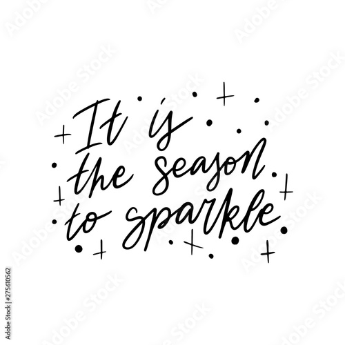 Christmas Quote Vector Print