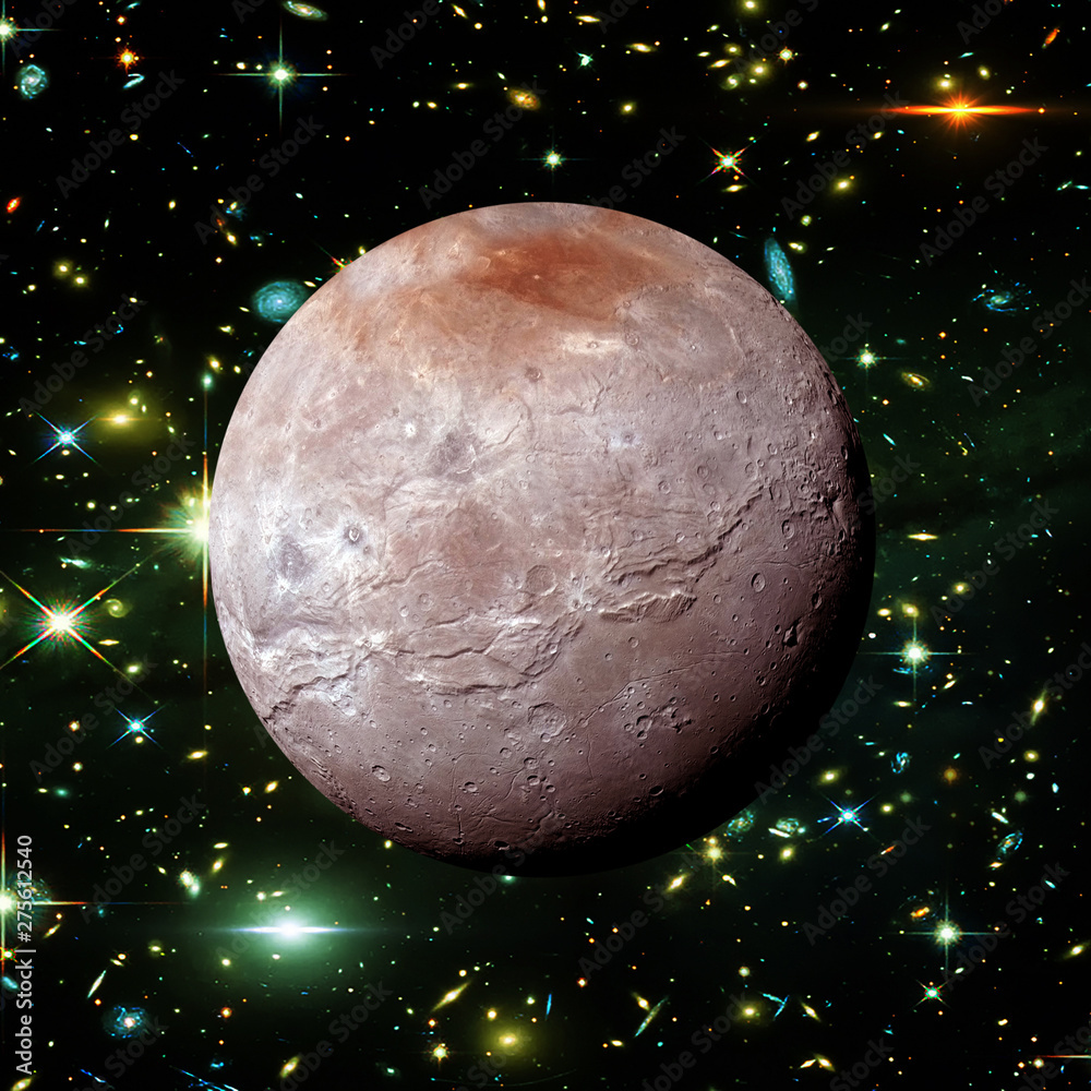 Fototapeta Pluto. Dwarf planet of the solar system. The elements of this image furnished by NASA.