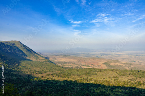 View of Savanna in Kenya