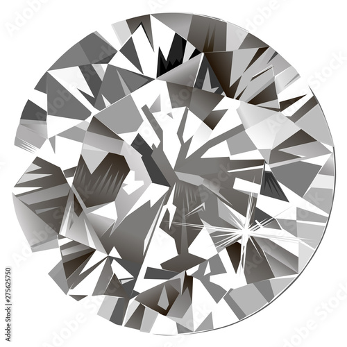 Abstract diamond mural interior painting cushion background