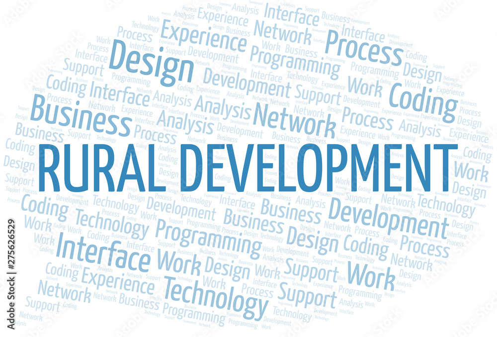 Rural Development word cloud. Wordcloud made with text only. Rural Development word cloud. Wordcloud made with text only.