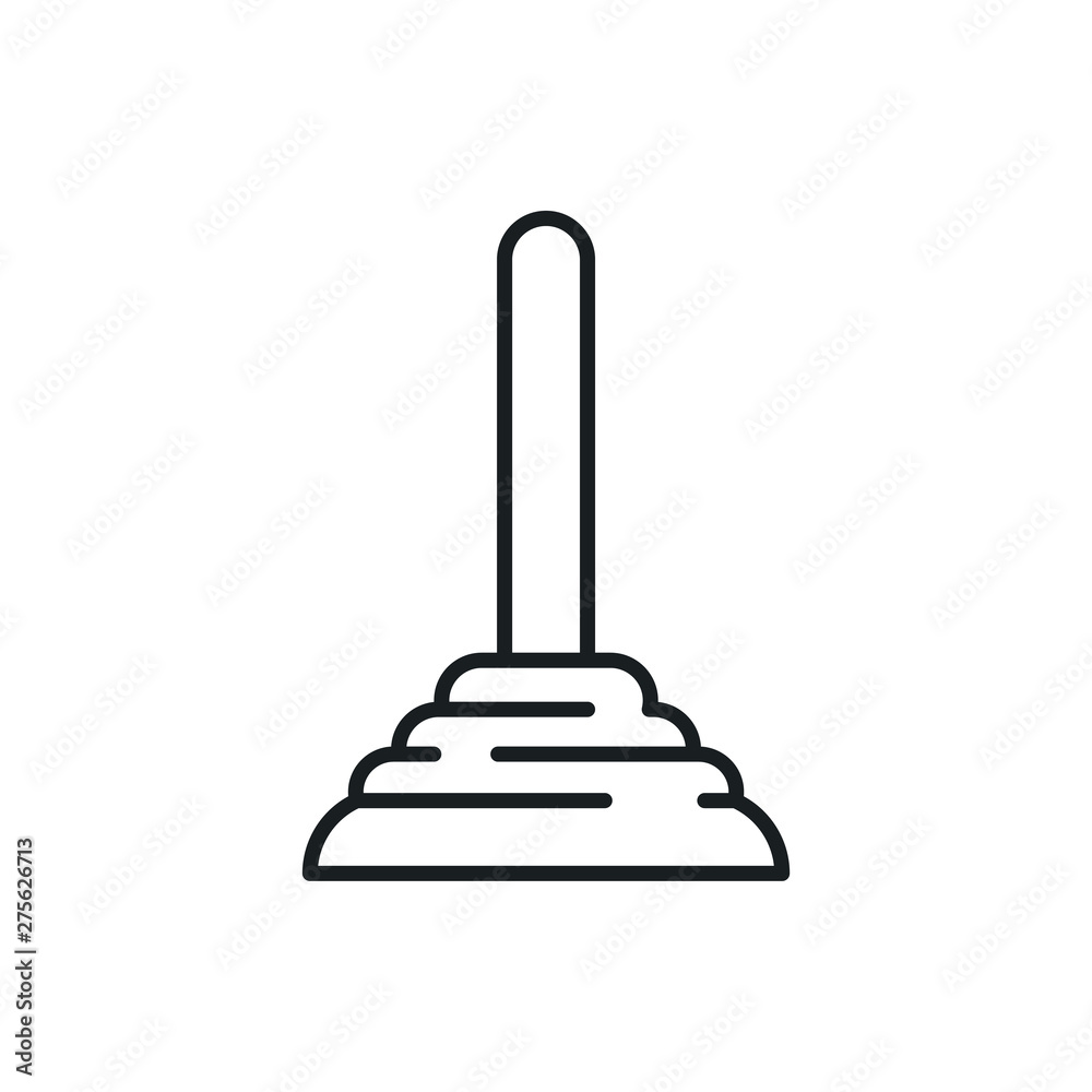 plunger vector icon plunger vector icon