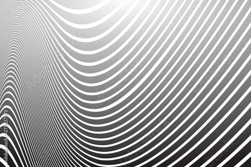 Abstract wavy lines design. Striped background.