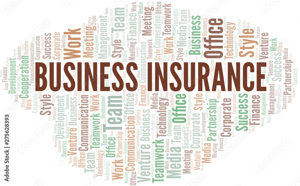 Business Insurance word cloud. Collage made with text only. Business Insurance word cloud. Collage made with text only.