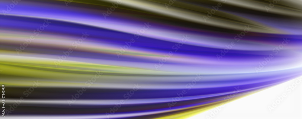 Glossy colorful liquid waves abstract background,, modern techno lines Glossy colorful liquid waves abstract background,, modern techno lines