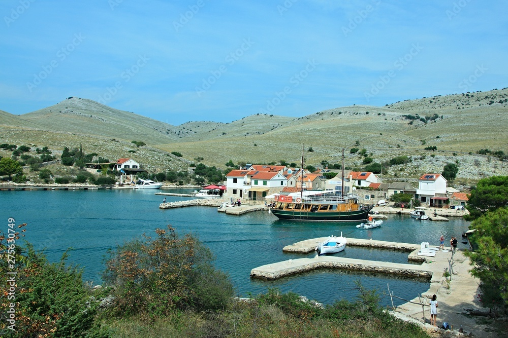 Croatia-view of a islands of Kornat in the Kornati National Park