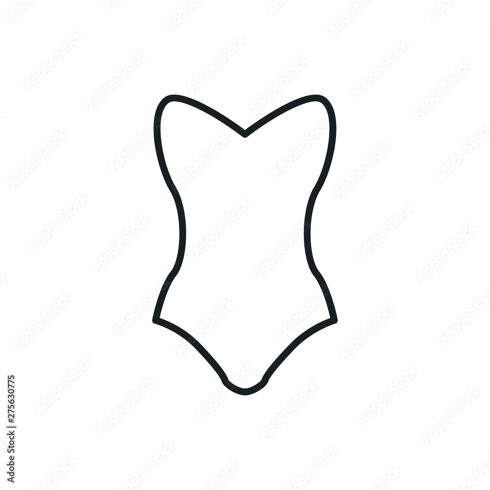 bodysuits vector icon bodysuits vector icon