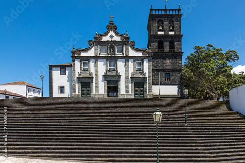 Nossa Senhora da Estrela church in Ribeira Grande  Sao Miguel  Azores