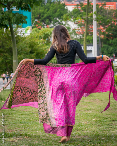 young woman in the park photo