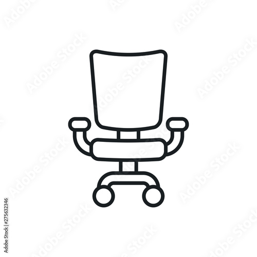 office chair vector icon