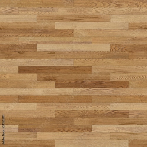 Seamless wood parquet texture  linear light brown 