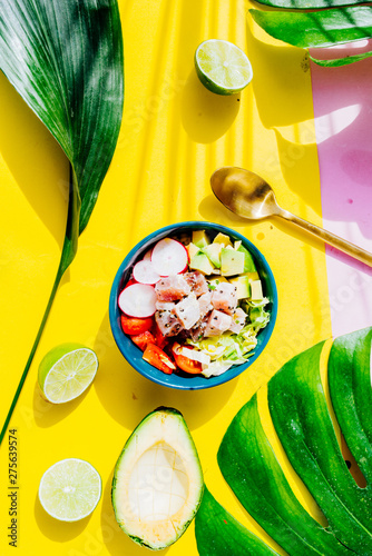 Poke bowl photo