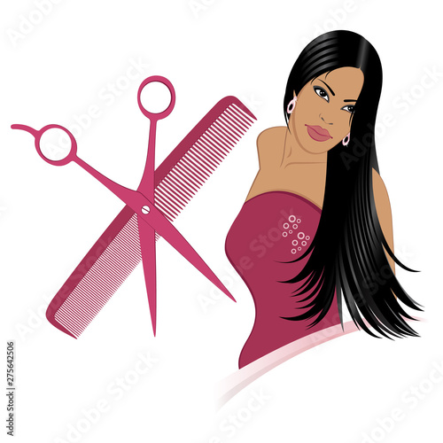 Girl and hair set