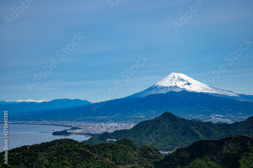 沼津と富士山