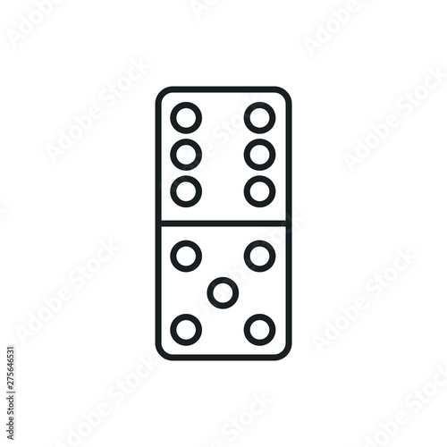 domino vector icon
