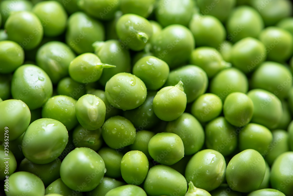 Green peas close-up, background, selective focus. Green peas close-up, background, selective focus.