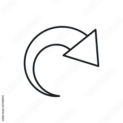 redo vector icon