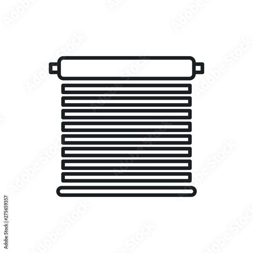 jalousie vector icon