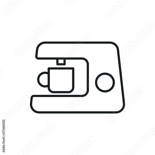 coffee maker vector icon