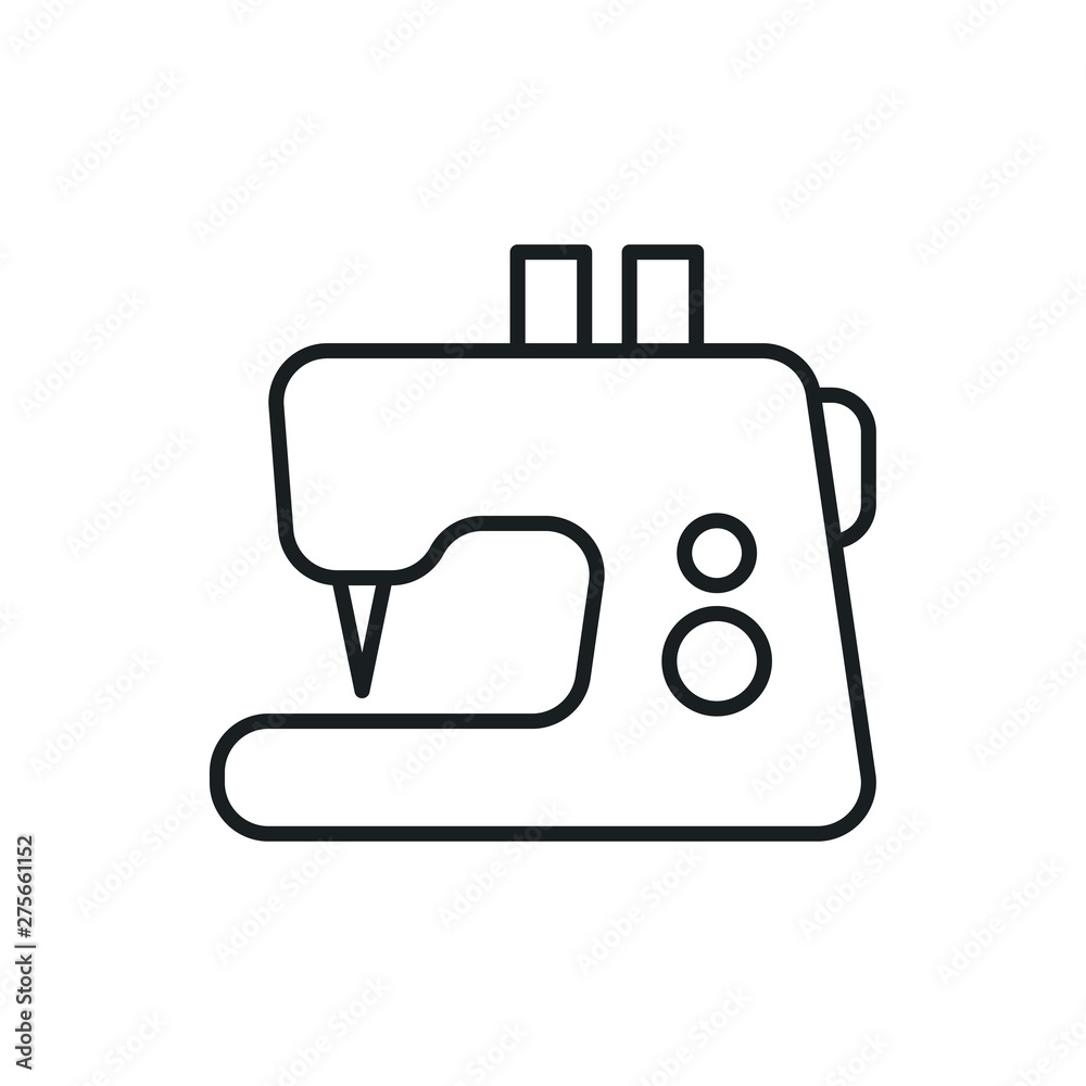 sewing machine vector icon sewing machine vector icon
