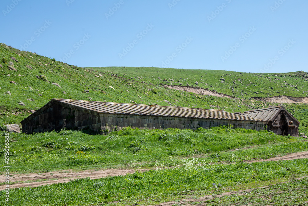 Orbelian's Caravanserai also known as Sulema Caravanserai and Selim Caravanserai.  Vayots Dzor Province, Armenia