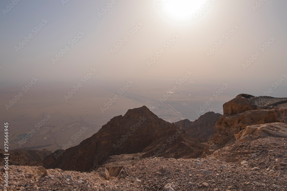 Jabal Hafeet is a mountain in the region of Tawam, on the border of the United Arab Emirates and Oman