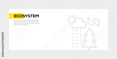 ECOSYSTEM BANNER CONCEPT