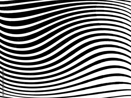 Texture with wavy, curves lines.