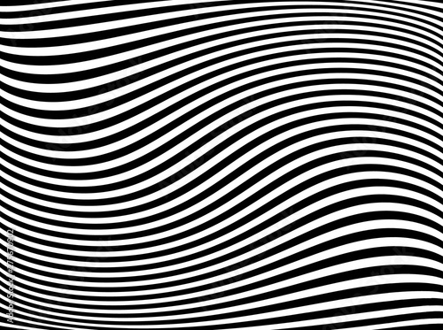 Texture with wavy, curves lines.