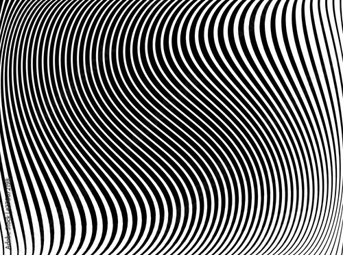 Texture with wavy, curves lines.