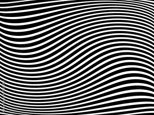 Texture with wavy, curves lines.