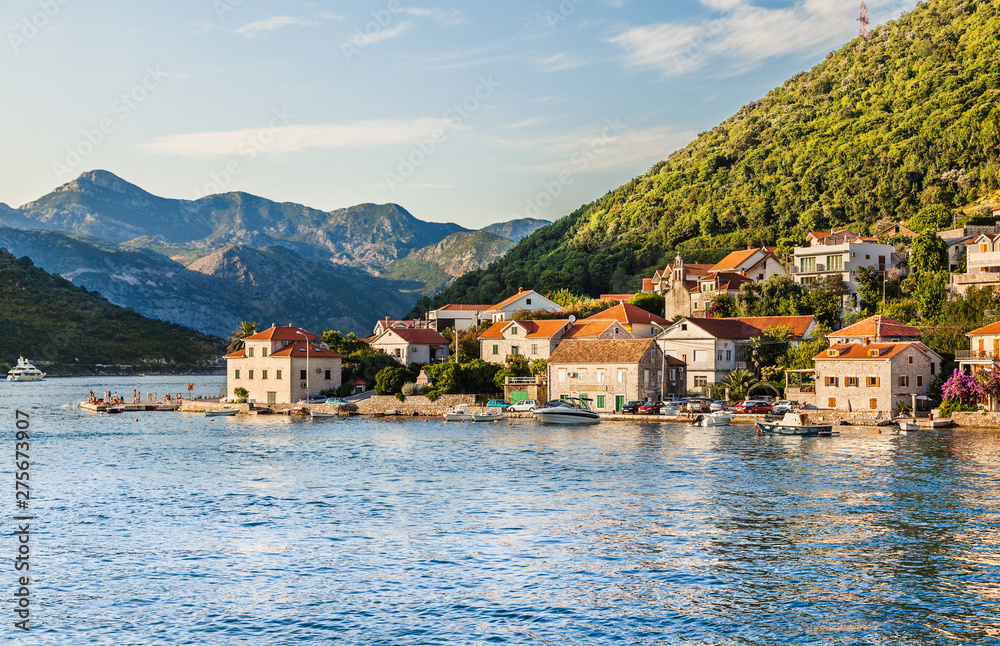 Perast, Kotor bay, Montenegro.