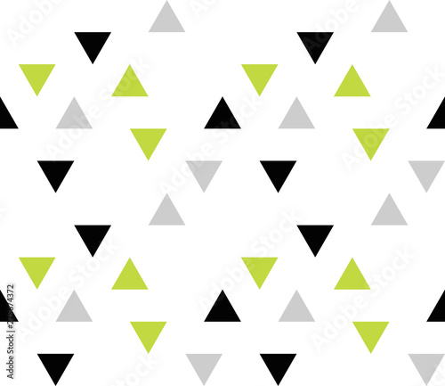 Seamless geometric pattern. Seamless abstract triangle geometrical background. Infinity geometric pattern. Vector illustration.