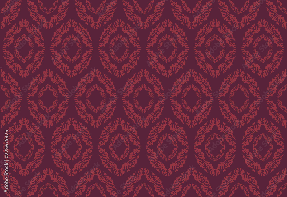 Seamless Damask Pattern Seamless Damask Pattern