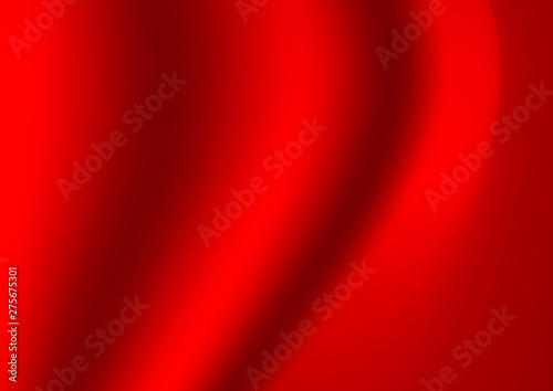 Abstract red vector background. Satin luxury cloth texture. Smooth elegant silk. Can be used for christmas background