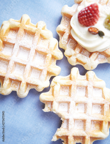 Obraz na plátně a sweet waffle