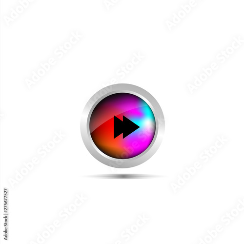 audio player buttos functions vector designs